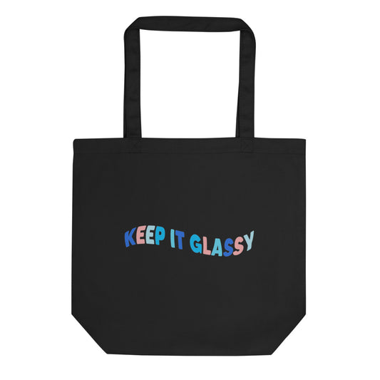 Rainbow Keep It Glassy Eco Tote Bag